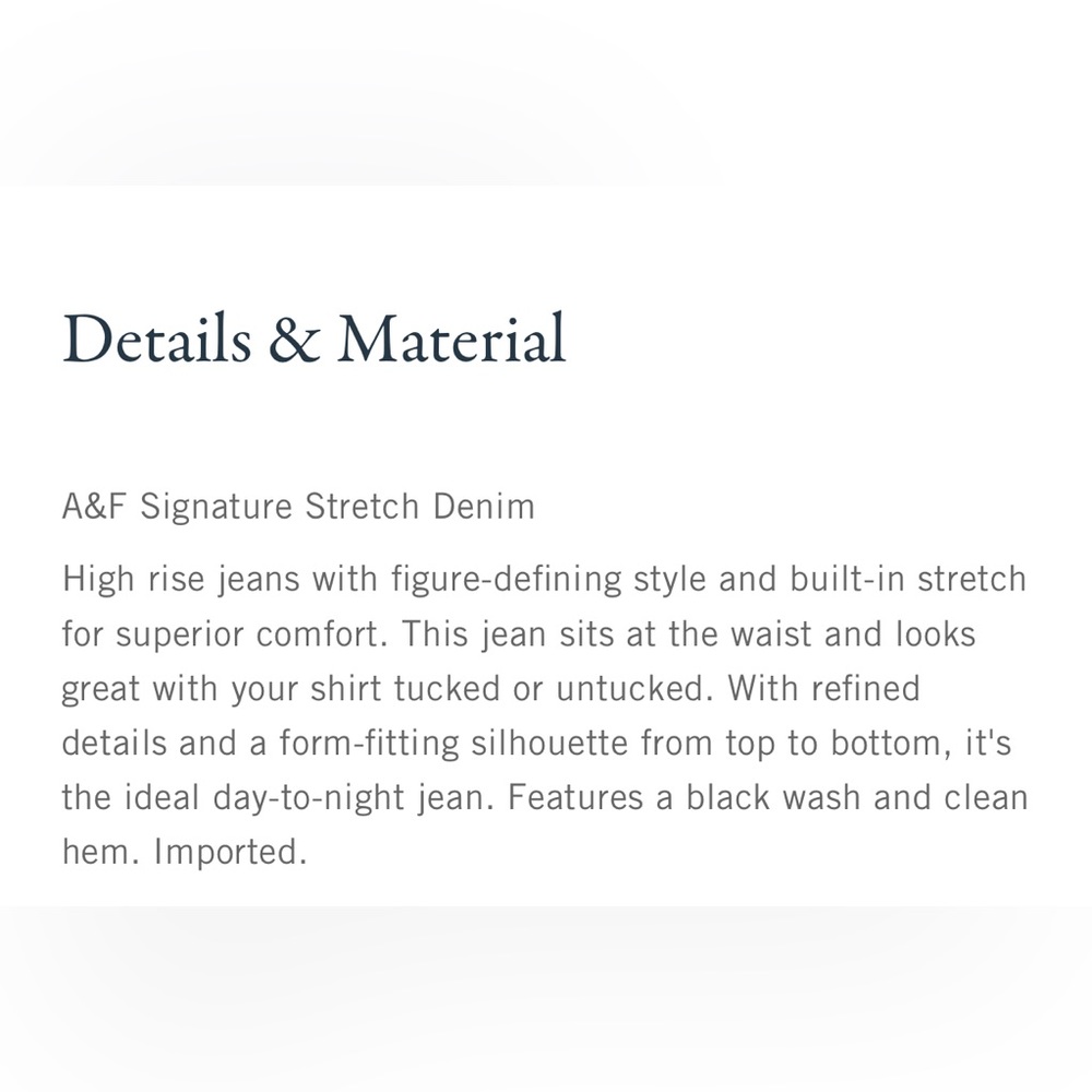 A&F Skinny Jeans - Picture 4 of 4